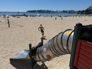 Rutsche zum Strand